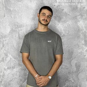 Camiseta Basic Lisa Cinza NEVE
