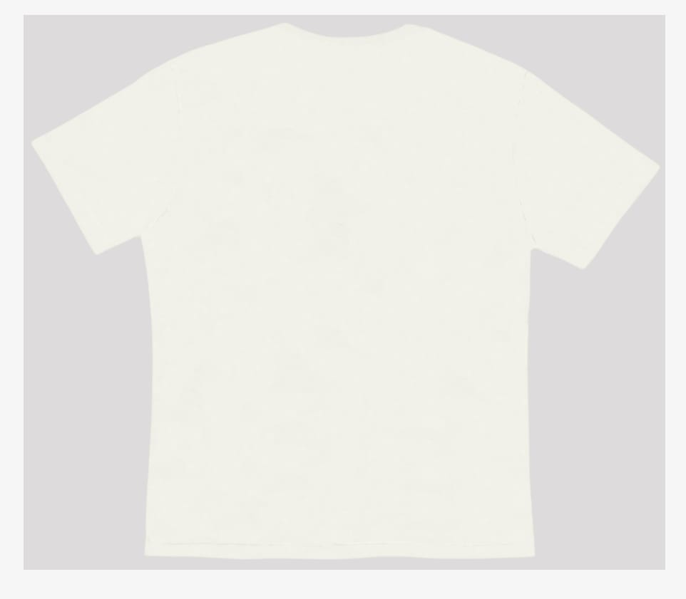Camiseta Basic Lisa Off-White - Imagem 3