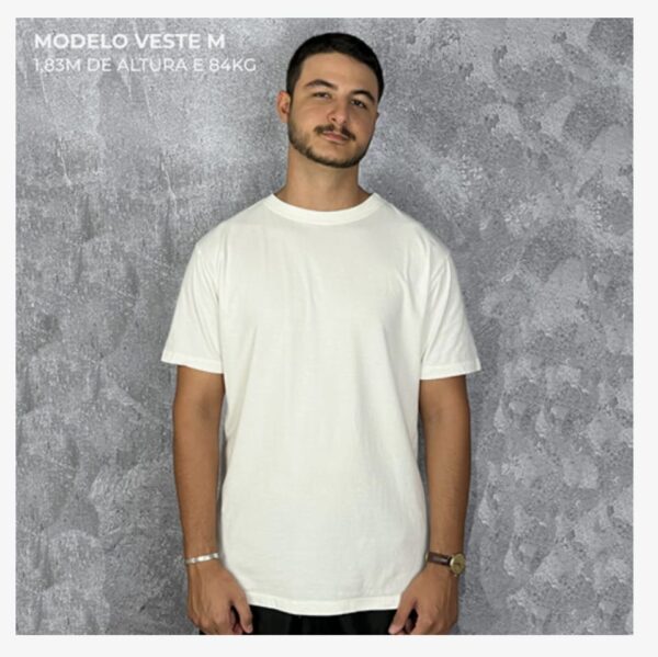 Camiseta Basic Lisa Off-White