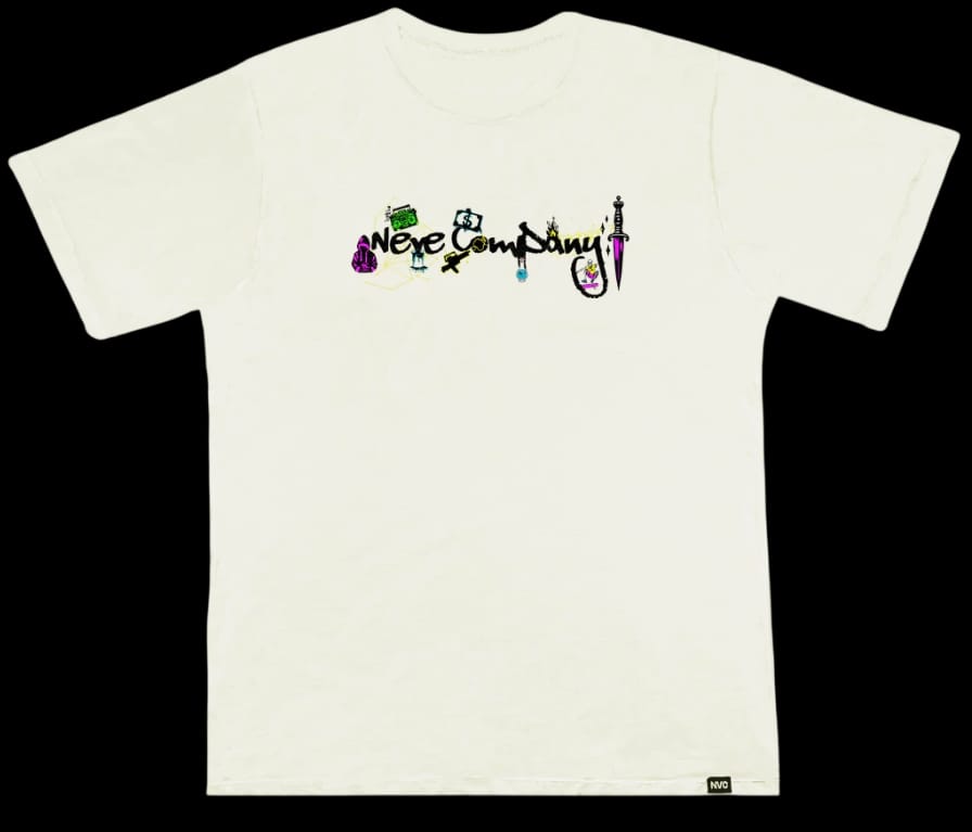 Camiseta Street Off-White "Caos" Edição Limitada